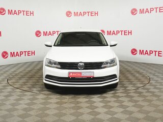 2017 Volkswagen Jetta VI Рестайлинг, белый, 1285000 рублей, вид 2