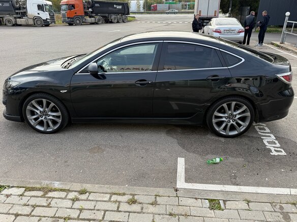 2011 Mazda 6 II (GH) Рестайлинг, чёрный, 990000 рублей - вид 6