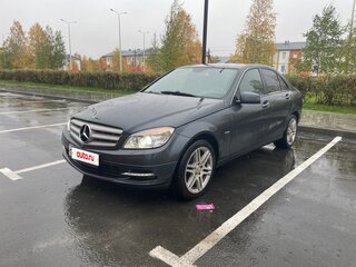 2010 Mercedes-Benz C-Класс 180 BlueEFFICIENCY III (W204), серый, 1123000 рублей, вид 1