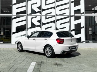 2012 BMW 1 серии 118i II (F20/F21), белый, 870000 рублей, вид 2
