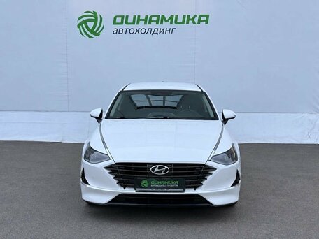 2020 Hyundai Sonata VIII (DN8), белый, 1635000 рублей, вид 2