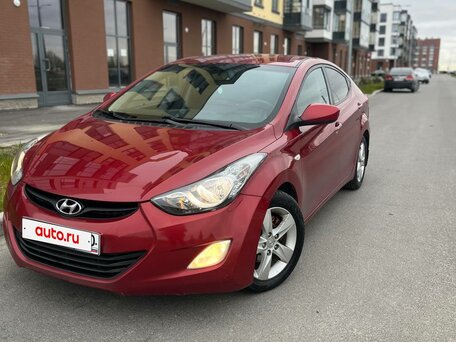 2011 Hyundai Elantra V (MD), красный, 795000 рублей, вид 2