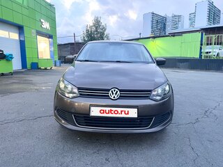 2015 Volkswagen Polo V, коричневый, 410000 рублей, вид 5