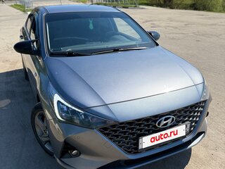 2020 Hyundai Solaris II Рестайлинг, серый, 1330000 рублей, вид 2