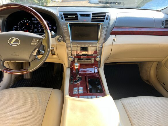 2008 Lexus LS Long 600h L IV, чёрный, 1390000 рублей - вид 3