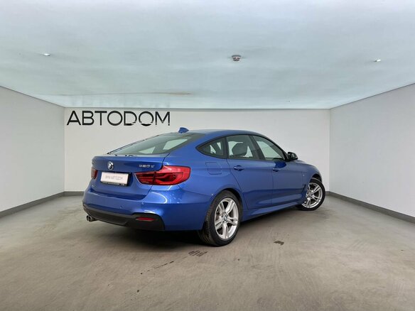 2018 BMW 3 серии 320d xDrive VI (F3x) Рестайлинг, синий - вид 2