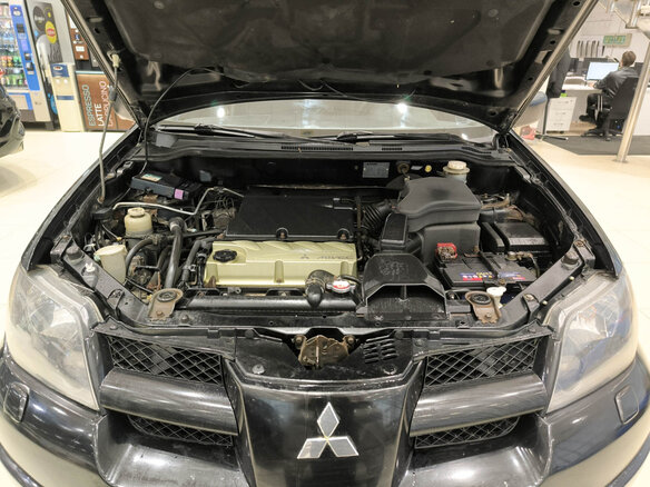 2004 Mitsubishi Outlander I, чёрный - вид 8