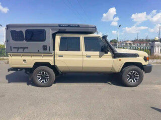 2023 Toyota Land Cruiser 79 70 Series Рестайлинг 2, бежевый, 8200000 рублей, вид 4