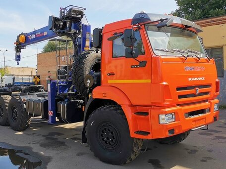 2020 КамАЗ 43118, оранжевый, 2000000 рублей, вид 1