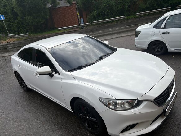 2014 Mazda 6 III (GJ), белый, 1720000 рублей - вид 3