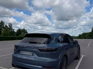 2019 Porsche Cayenne III, голубой, 6500000 рублей, вид 4
