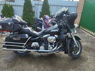 2005 Harley-Davidson Electra Glide, чёрный, 600000 рублей, вид 1