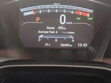 2017 Honda CR-V V, серый - вид 3