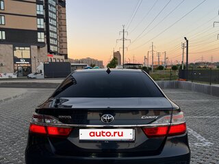 2016 Toyota Camry VII (XV50) Рестайлинг, голубой, 1590000 рублей, вид 3