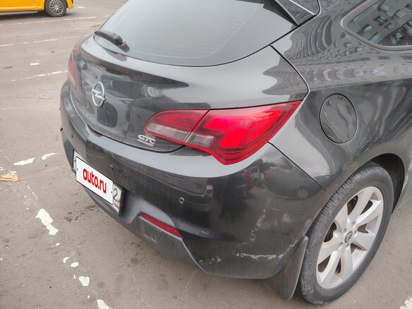 2013 Opel Astra GTC J Рестайлинг, чёрный, 680000 рублей - вид 7
