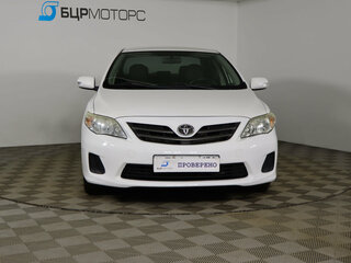 2011 Toyota Corolla X (E140, E150) Рестайлинг, белый, 919990 рублей, вид 2