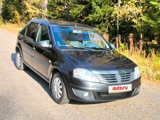 2011 Renault Logan I Рестайлинг, чёрный, 600000 рублей, вид 2