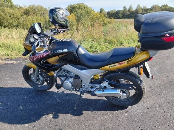 2000 Yamaha TDM850, золотистый, 330000 рублей - вид 1
