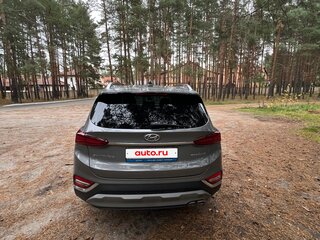 2019 Hyundai Santa Fe IV, серый, 2800000 рублей, вид 5