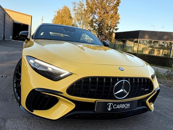 2026 Mercedes-Benz SL-Класс AMG 43 AMG IV (R232), жёлтый - вид 2