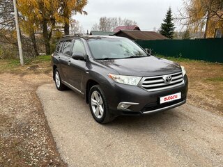 2013 Toyota Highlander II (XU40) Рестайлинг, серый, 1900000 рублей, вид 2