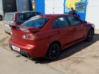 2008 Mitsubishi Lancer X, красный, 680000 рублей, вид 4