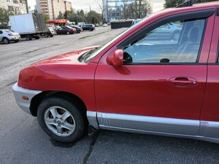 2003 Hyundai Santa Fe I, красный, 415000 рублей, вид 5