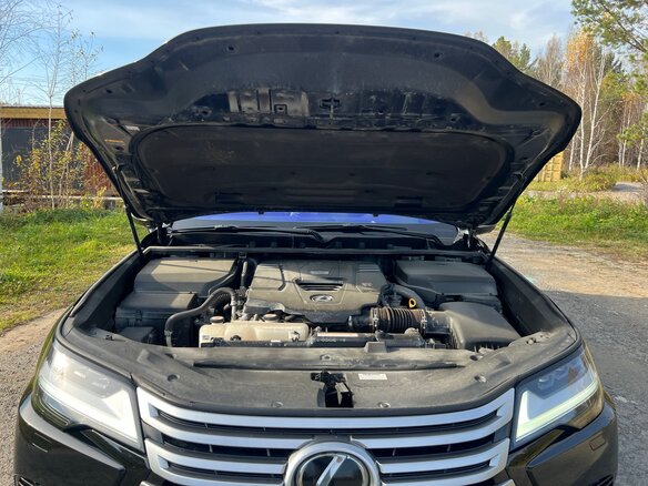 2022 Lexus LX 500d IV, серый, 13200000 рублей - вид 11