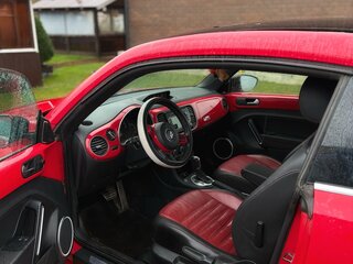2014 Volkswagen Beetle II (A5), красный, 1300000 рублей, вид 5