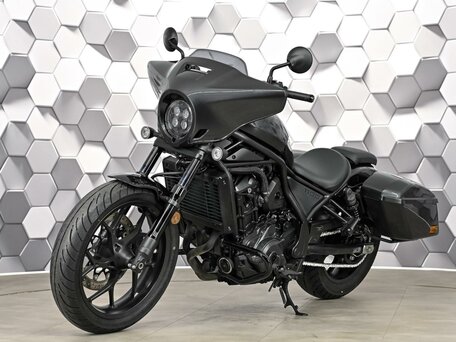 2023 Honda CMX 1100 Rebel, чёрный, 1199000 рублей, вид 2