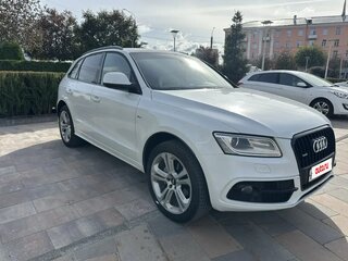 2013 Audi Q5 I (8R) Рестайлинг, белый, 1850000 рублей, вид 2