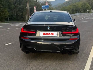 2019 BMW 3 серии 330i VII (G2x), чёрный, 3250000 рублей, вид 4