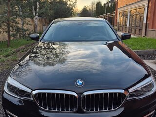 2018 BMW 5 серии 520d VII (G30/G31/G38), чёрный, 3150000 рублей, вид 2