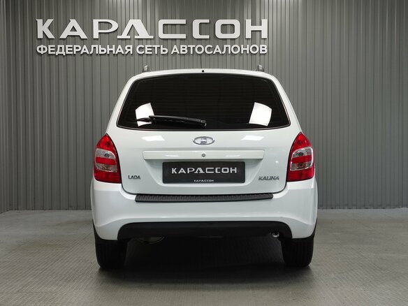 2015 Lada (ВАЗ) Kalina II, белый, 395000 рублей - вид 3