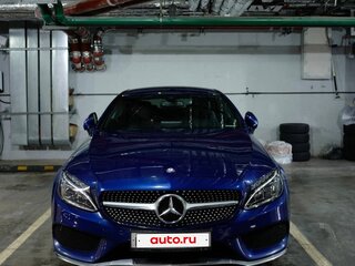 2016 Mercedes-Benz C-Класс 180 IV (W205), синий, 2900000 рублей, вид 1