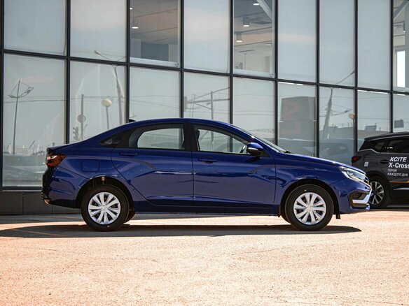 2026 Lada (ВАЗ) Vesta I Рестайлинг (NG), синий, 1601000 рублей - вид 8