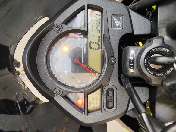 2009 Honda CB 600F Hornet, жёлтый, 610000 рублей - вид 6