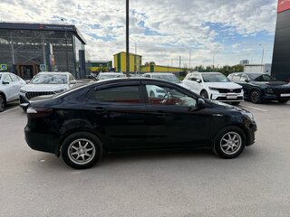2012 Kia Rio III, чёрный, 655000 рублей, вид 5