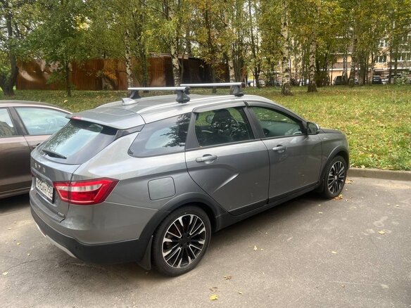 2019 Lada (ВАЗ) Vesta SW Cross I, серый - вид 2