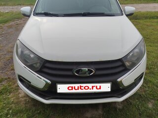 2019 Lada (ВАЗ) Granta I Рестайлинг, белый, 530000 рублей, вид 1