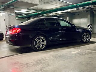 2015 BMW 5 серии 520d VI (F10/F11/F07) Рестайлинг, синий, 2700000 рублей, вид 4