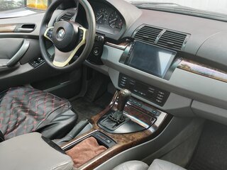 2004 BMW X5 4.4i I (E53) Рестайлинг, серый, 600000 рублей, вид 4