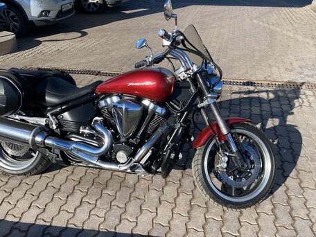 2006 Yamaha XV 1700 Warrior, красный, 750000 рублей, вид 3