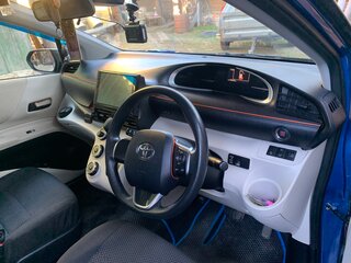 2017 Toyota Sienta II, синий, 1150000 рублей, вид 5