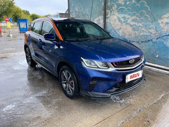 2022 Geely Coolray I, синий, 1140000 рублей - вид 2