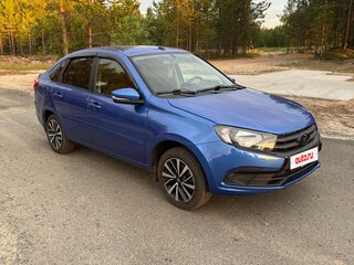 2022 Lada (ВАЗ) Granta I Рестайлинг, синий, 800000 рублей, вид 2
