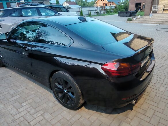 2014 BMW 4 серии 420d F32/F33/F36, коричневый, 1800000 рублей - вид 6