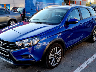 2020 Lada (ВАЗ) Vesta SW Cross I, синий, 1050000 рублей, вид 1