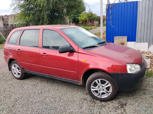2010 Lada (ВАЗ) Kalina I, красный