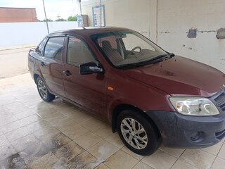 2012 Lada (ВАЗ) Granta I, серебристый, 350000 рублей, вид 2